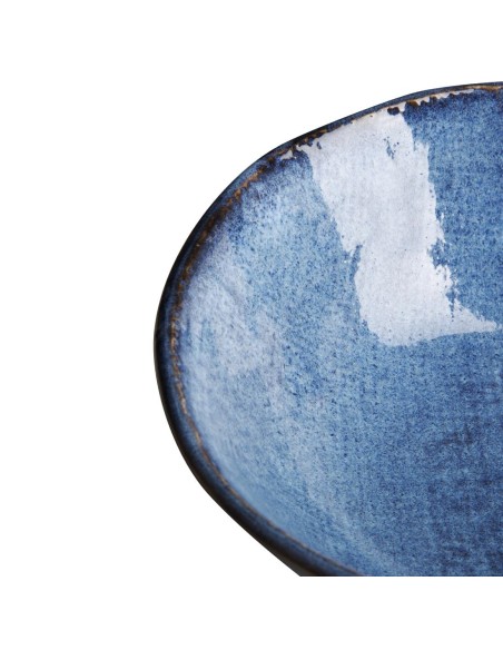 Bols plats Olympia Denim Blue 160mm - lot de 6