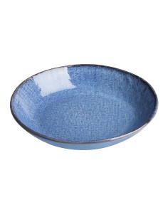 Bols plats Olympia Denim Blue 220mm - lot de 6 2