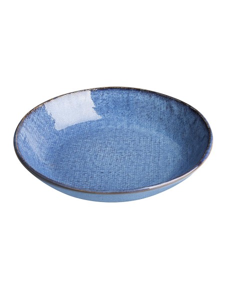 Bols plats Olympia Denim Blue 220mm - lot de 6