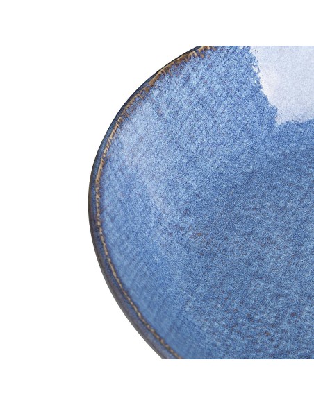 Bols plats Olympia Denim Blue 220mm - lot de 6