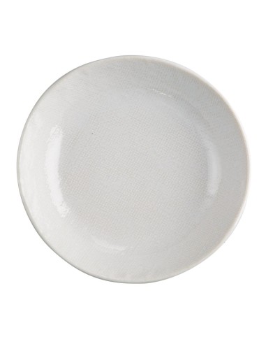 Bols plats Olympia Denim White 220 mm - lot de 6