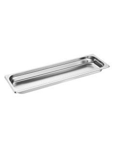 Plateau inox GN 2/4 Vogue 40mm - Durable et empilable 2
