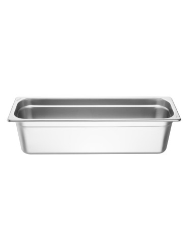 Plateau inox GN 2/4 Vogue 150mm - durable et empilable