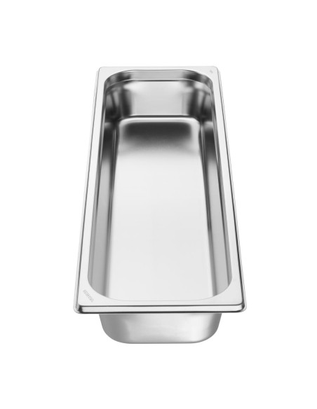 Plateau inox GN 2/4 Vogue 65 mm - 162 x 530 mm