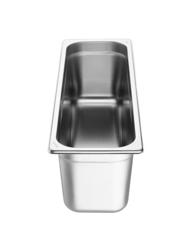 Plateau inox GN 2/4 Vogue 150mm - durable et empilable