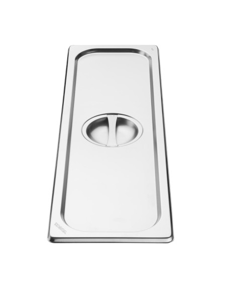 Couvercle inox Vogue GN 2/4 - Universel en acier 201