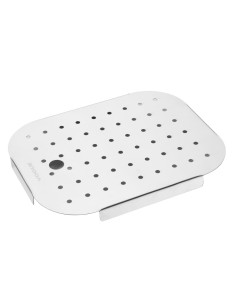Égouttoir inox Vogue GN 1/2 - 18x264x203 mm