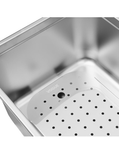 Égouttoir inox Vogue GN 1/1 - Durable et pratique