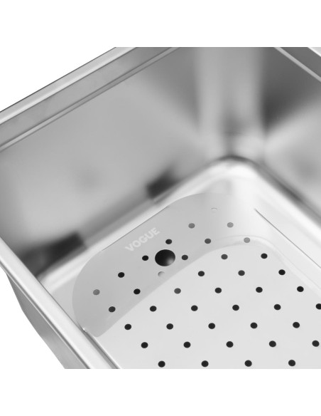 Égouttoir inox Vogue GN 1/1 - Durable et pratique