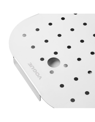 Égouttoir inox Vogue GN 1/2 - 18x264x203 mm