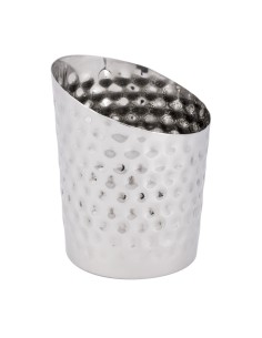 Pot à frites martelé Olympia 480 ml - Inox