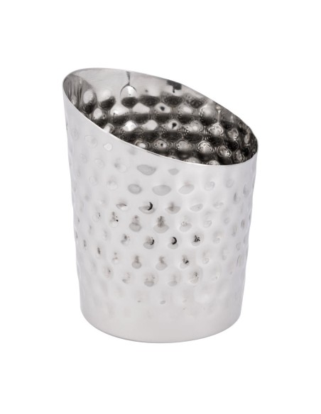 Pot à frites martelé Olympia 480 ml - Inox