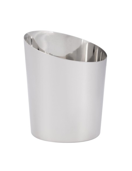 Pot à frites lisse Olympia 480 ml - Inox élégant