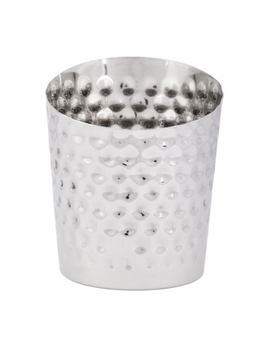 Pot à frites martelé Olympia 480 ml - Inox