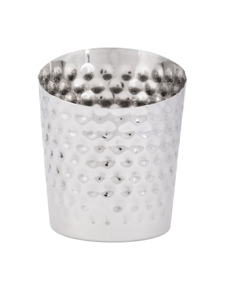 Pot à frites martelé Olympia 480 ml - Inox