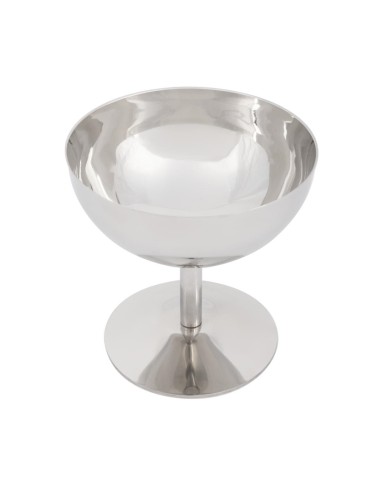 Coupe à glace avec pied Olympia 250 ml - inox
