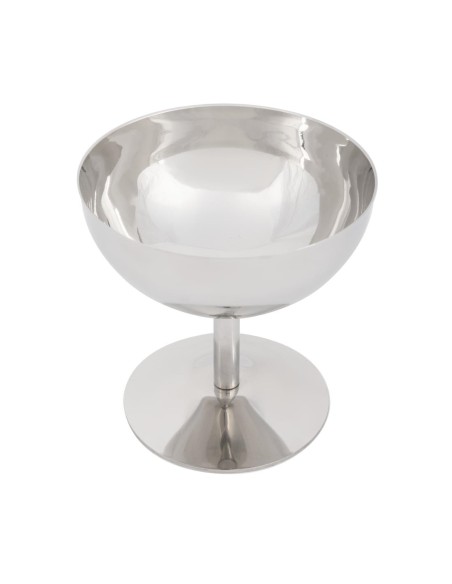 Coupe à glace avec pied Olympia 250 ml - inox