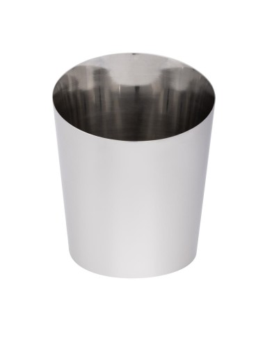 Pot à frites lisse Olympia 480 ml - Inox élégant