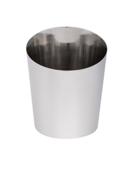 Pot à frites lisse Olympia 480 ml - Inox élégant