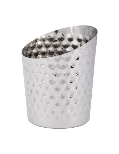 Pot à frites martelé Olympia 480 ml - Inox