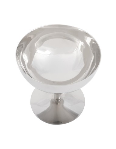 Coupe à glace avec pied Olympia 250 ml - inox