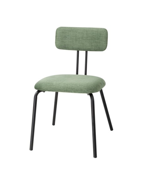 Chaises Bolero Fairfield noyer et vert - lot de 2