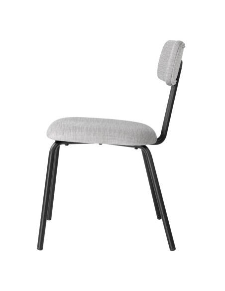 Chaises Bolero Fairfield noires et grises - lot de 2