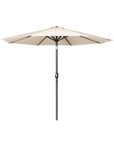Parasol rond Bolero Seville 3m crème - Ombre UV