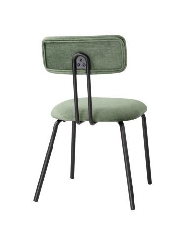 Chaises Bolero Fairfield noyer et vert - lot de 2