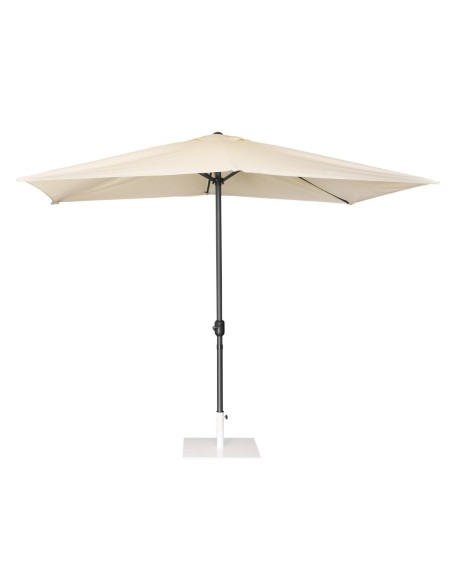 Parasol rectangulaire Bolero Seville 2x3m crème - Protection UV