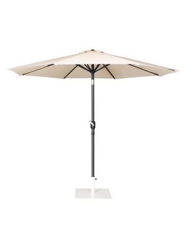 Parasol rond Bolero Seville 3m crème - Ombre UV