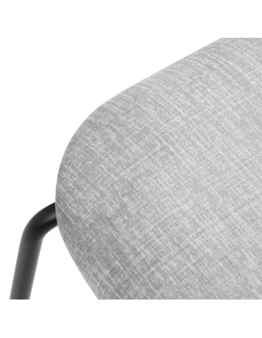 Chaises Bolero Fairfield noires et grises - lot de 2