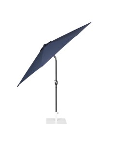 Parasol rond Bolero Seville 3m bleu marine - 245g/m² UV 2