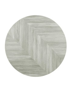Plateau rond Bolero Chevron 600 mm - Design contemporain