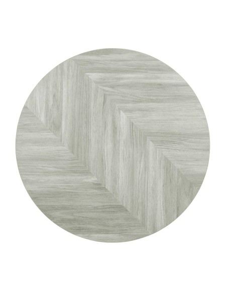 Plateau rond Bolero Chevron 600 mm - Design contemporain