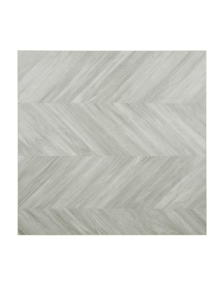 Plateau carré Bolero Chevron 700 mm - Design doré