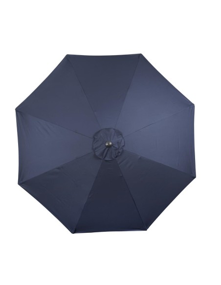 Parasol rond Bolero Seville 3m bleu marine - 245g/m² UV