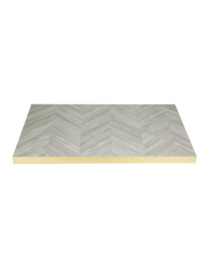 Plateau de table rectangulaire Bolero Chevron 1 100 mm x 700 mm 2