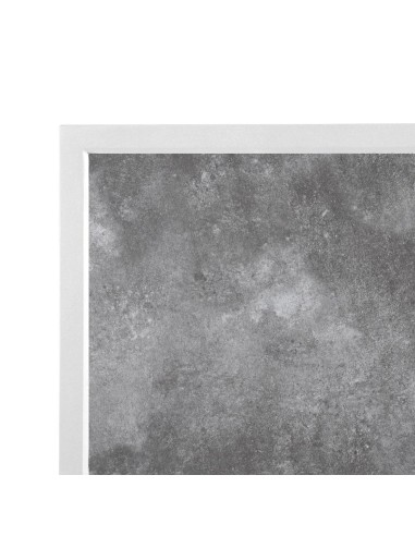 Plateau extérieur carré en verre trempé Bolero 700 mm