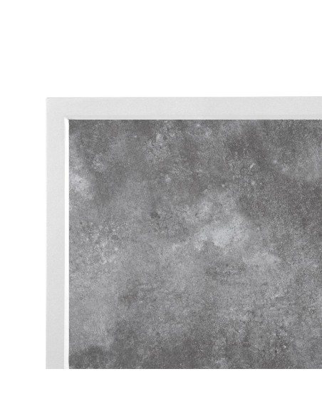 Plateau extérieur carré en verre trempé Bolero 700 mm