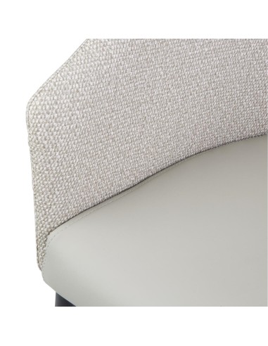 Fauteuils Bolero Meridian écrus - lot de 2 pour restaurant
