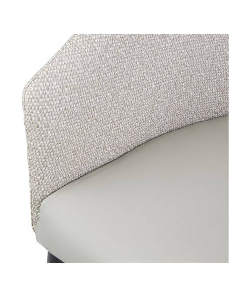 Fauteuils Bolero Meridian écrus - lot de 2 pour restaurant