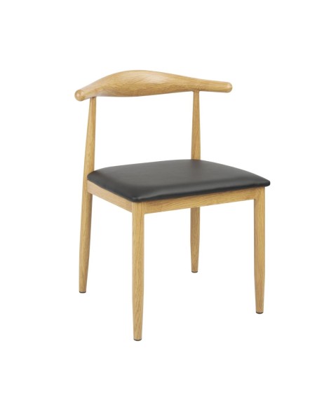 Chaises d'intérieur rembourrées Bolero Camden - lot de 2