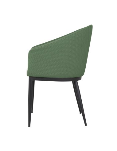 Fauteuils d'intérieur Bolero Meridian verts - lot de 2