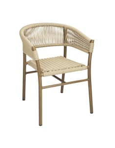 Fauteuils en corde naturelle Bolero Florence - lot de 2