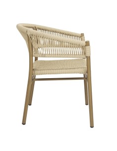 Fauteuils en corde naturelle Bolero Florence - lot de 2 2