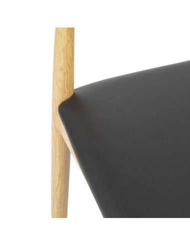 Chaises d'intérieur rembourrées Bolero Camden - lot de 2