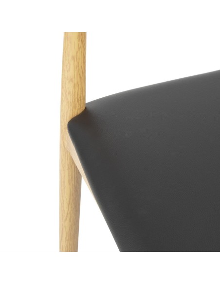 Chaises d'intérieur rembourrées Bolero Camden - lot de 2