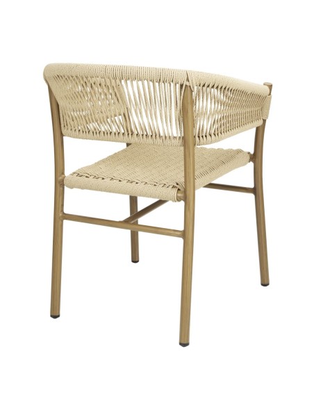 Fauteuils en corde naturelle Bolero Florence - lot de 2