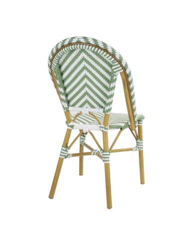 Chaises style parisien Bolero vert clair - lot de 2